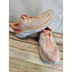 Hoka One One Women's Clifton 8 Sz US 9 B UK 7.5  1119394 Running Shoes